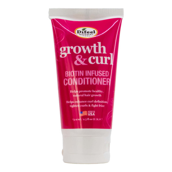 Difeel(Sunflower) Growth &amp; Curl Biotin Infused Conditioner - 2.5oz