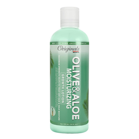 AFRICA'S BEST Originals Olive &amp; Aloe Anti-Breakage Growth Lotion (12oz)