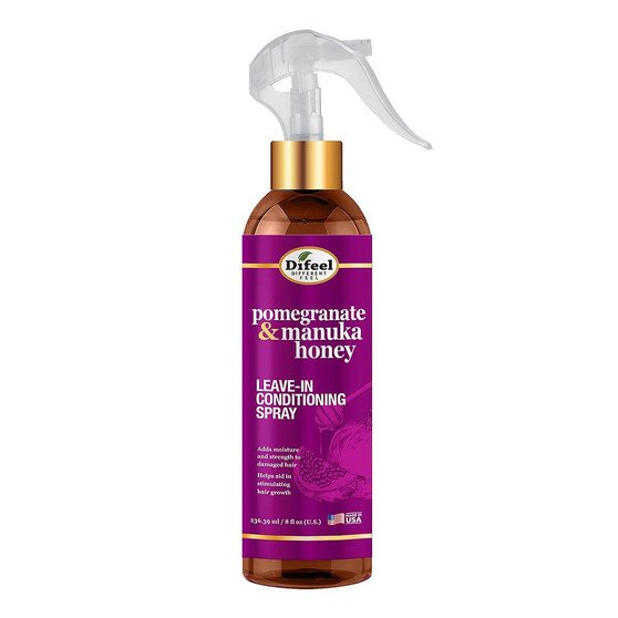 Difeel(Sunflower)  Pomegranate &amp; Manuka Honey Leave In Conditioning Spray (8oz)