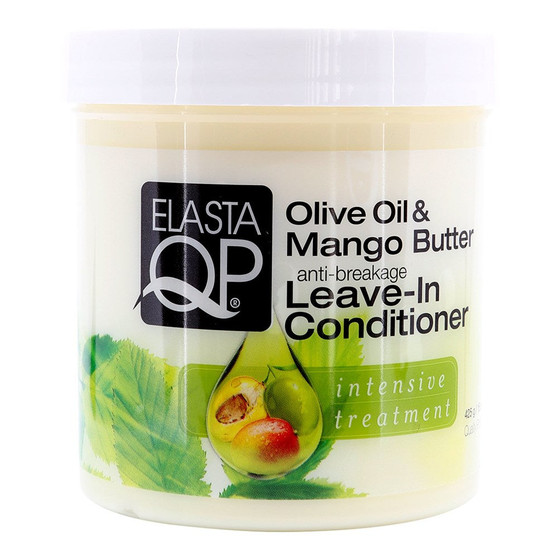 ELASTA QP  Olive Oil &amp; Mango Butter Leave In Conditioner (15oz)