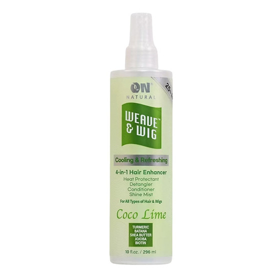 ON NATURAL Weave &amp; Wig 4 In 1 Hair Enhancer Heat Protectant Detangler &amp; Conditioner