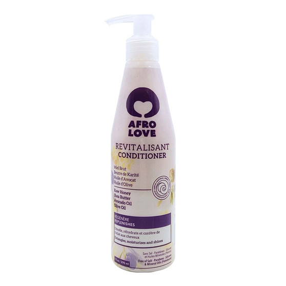 AFRO LOVE Conditioner with Raw Honey, Shea Butter &amp; Avocado Oil (10oz)