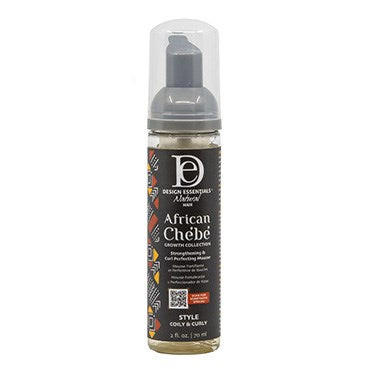 DESIGN ESSENTIALS African Chebe Strengthening &amp; Curl Perfecting Mousse