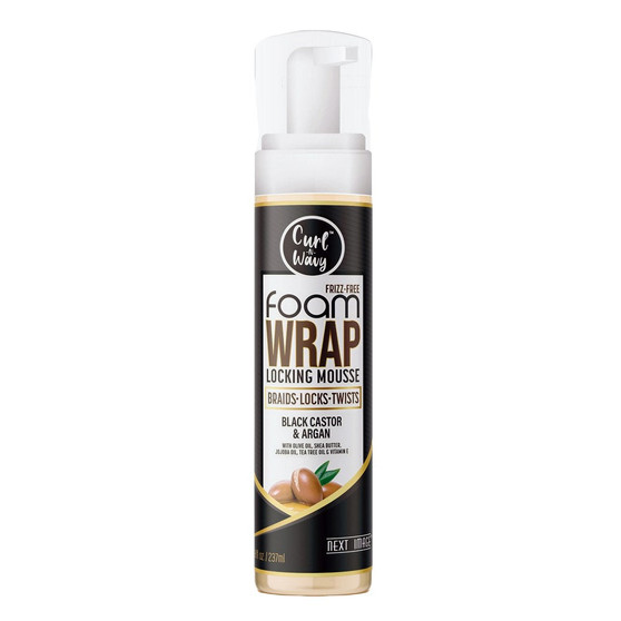 NEXT IMAGE Curl &amp; Wavy Foam Wrap Locking Mousse (8oz)