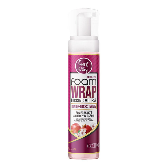 NEXT IMAGE Curl &amp; Wavy Foam Wrap Locking Mousse (8oz)