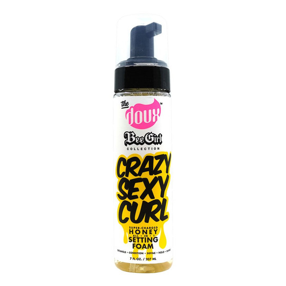 THE DOUX Bee Girl Crazy Sexy Curl Setting Foam - 7oz
