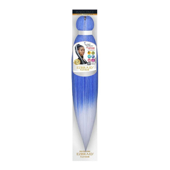 EZBRAID Platinum 2-Tone Color Pre-Stretched Braid (26inch)