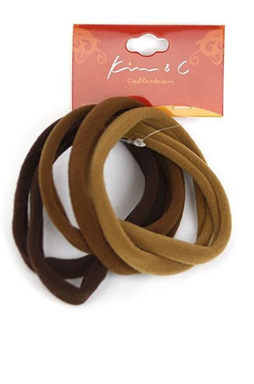 KIM &amp; C 6pcs High Elastic Ponytailer
