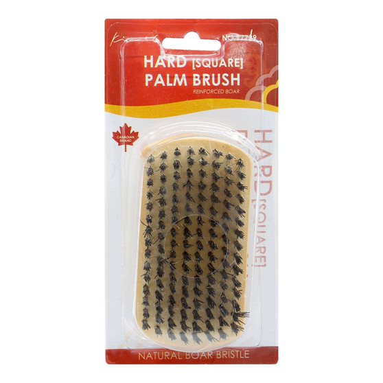 KIM &amp; C Natural Boar Bristle Wooden Brush