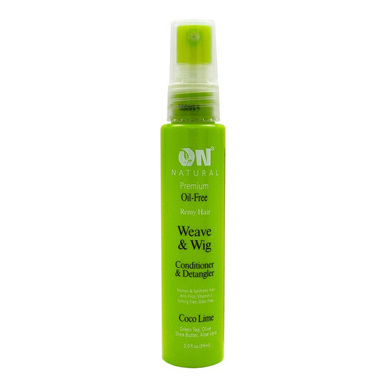 ON NATURAL Weave &amp; Wig Conditioner &amp; Detangler - Coco Lime (2oz)
