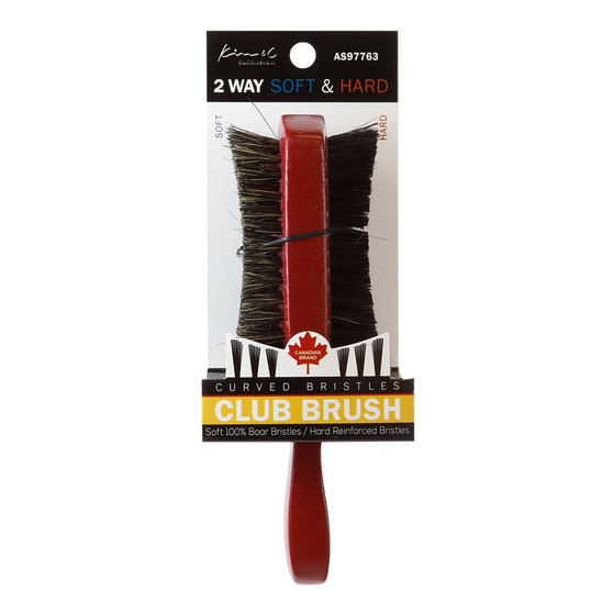 KIM &amp; C Curved Brush Premium Boar Brush