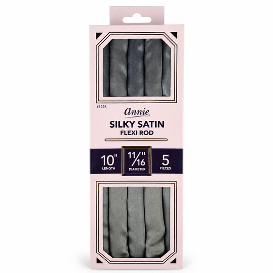 ANNIE Silky Satin Flexi Rod (10inch) - 11/16" Diameter 5ct