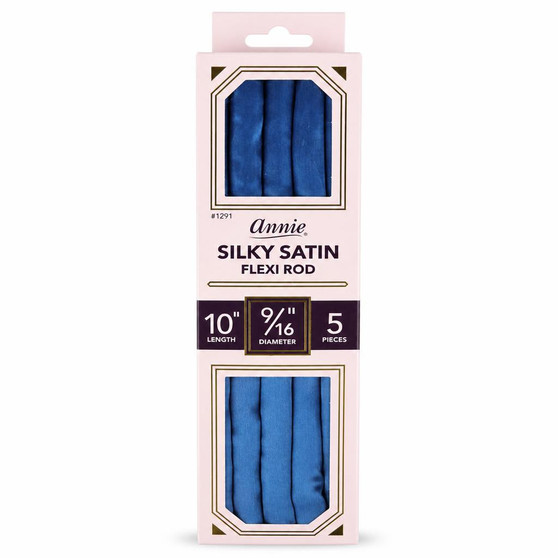 ANNIE Silky Satin Flexi Rod (10inch) - 9/16" Diameter 5ct
