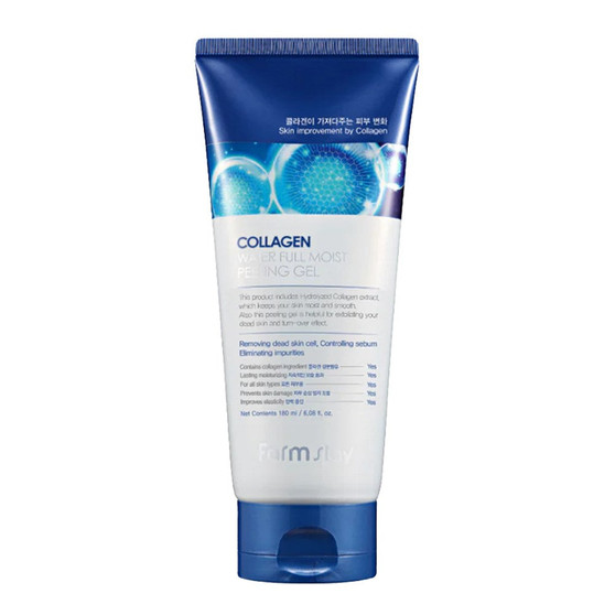 FARMSTAY Collagen Water Full Moist Peeling Gel (180ml)