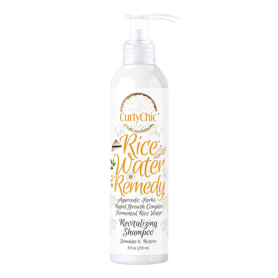 CURLY CHIC Rice Water Remedy Revitalizing Shampoo (8oz)