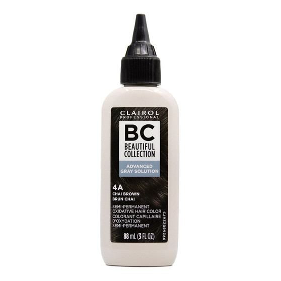 Beautiful Collection Advanced Gray Solution – Semi-Permanent Gray Blending Hair Color (3oz)