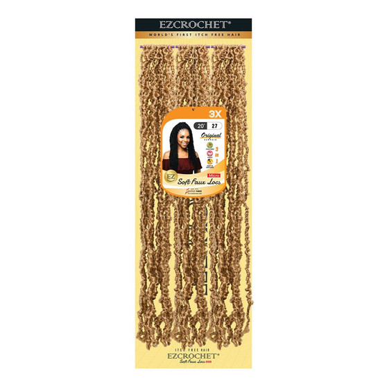 EZBRAID Ezcrochet 3X Soft Faux Locs Braid (20inch)