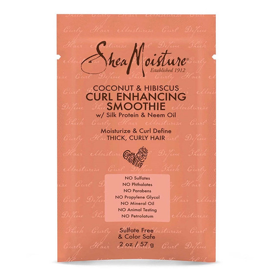 SHEA MOISTURE Coconut &amp; Hibiscus Curl Enhancing Smoothie Packet (2oz)