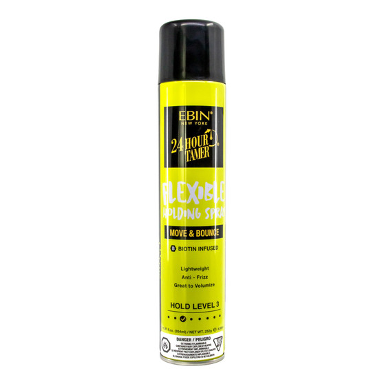 EBIN 24 Hour Tamer Flexible Holding Spray [Move &amp; Bounce] (11.97oz)