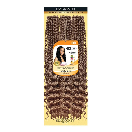 EZBRAID Ezcrochet 3X Boho Box Braid (18inch)