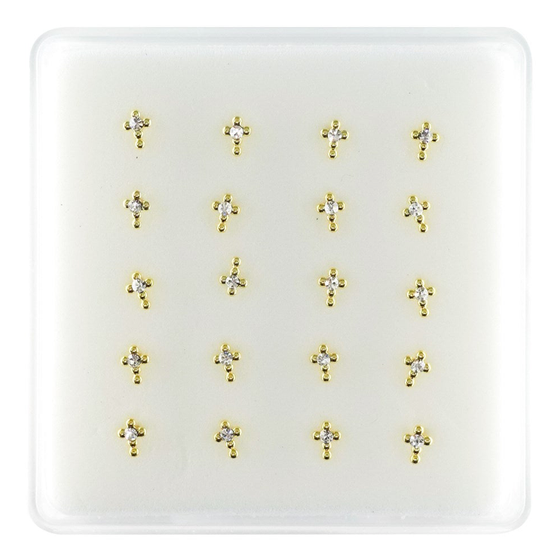 INTERVISION 925 Stering Silver Nose Stud