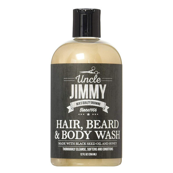 UNCLE JIMMY Hair, Beard &amp; Body Wash (12oz)