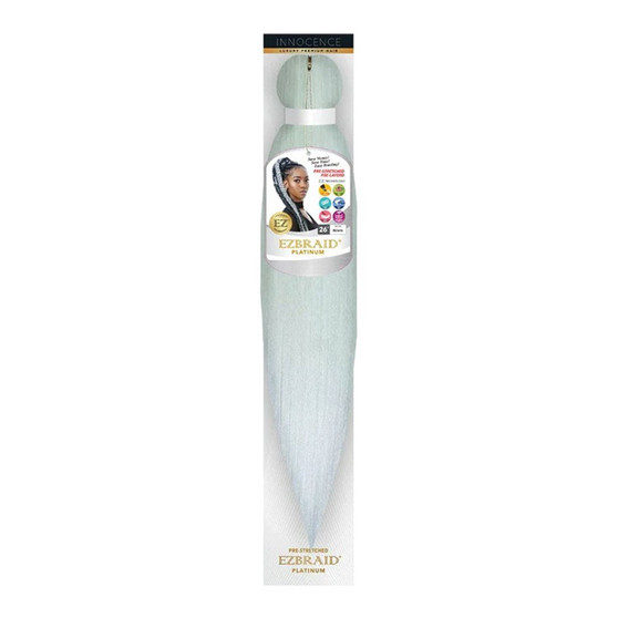 EZBRAID Platinum 2-Tone Color Pre-Stretched Braid (26inch)