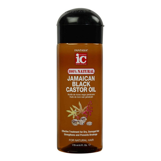 FANTASIA IC 100% Natural Jamaican Black Castor Oil [Original] (6oz)