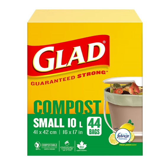 GLAD Compostable Bag [Small 10L]