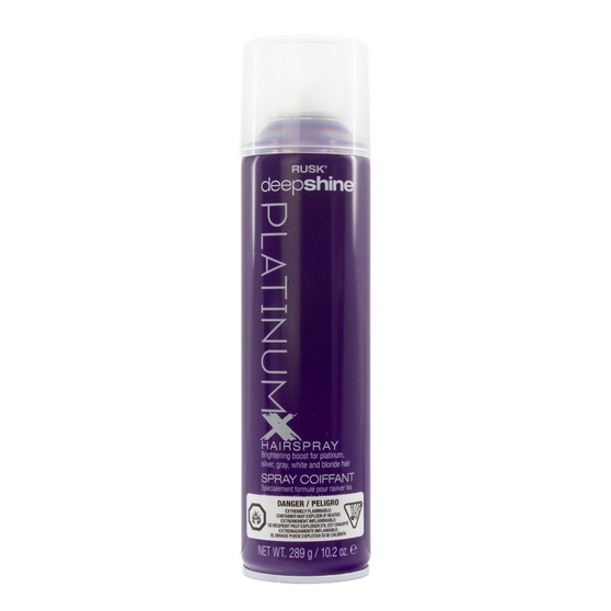 RUSK Deep Shine Color PLATINUMX Hair Spray (10.2oz)