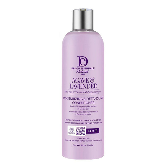 DESIGN ESSENTIALS Agave &amp; Lavender Moisturizing &amp; Detangling Conditioner (12oz)