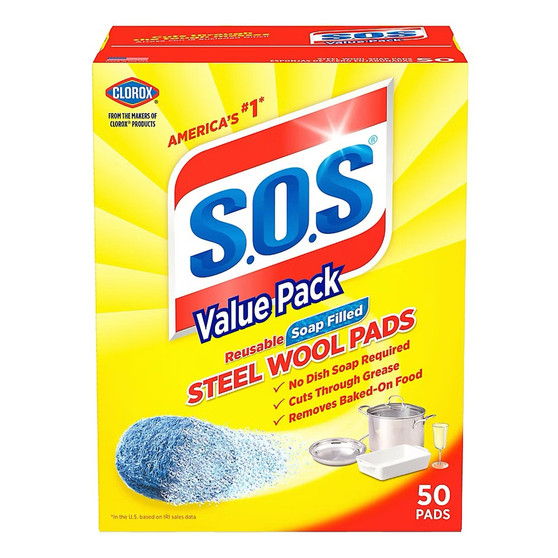 CLOROX S.O.S Steel Wool Pads