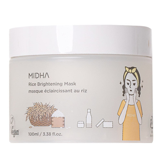 MIDHA Rice Brightening Mask (3.38oz)