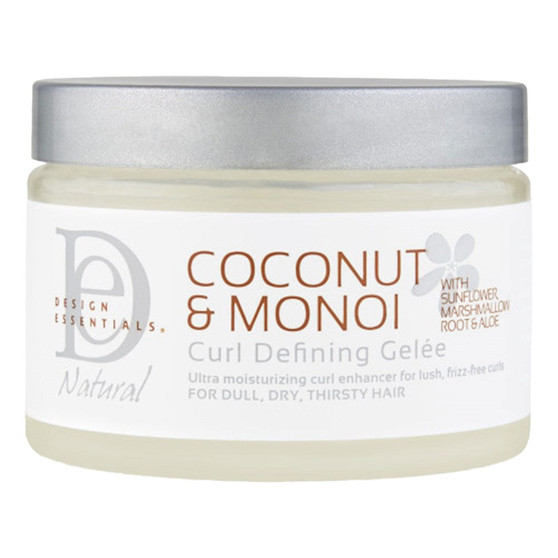 DESIGN ESSENTIALS Coconut &amp; Monoi Curl Defining GELEE (12oz)