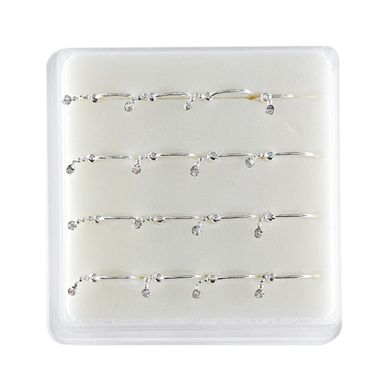 INTERVISION 925 Stering Silver Nose Stud