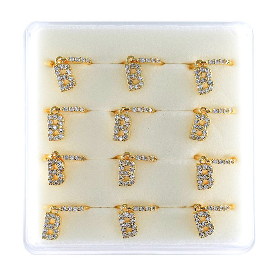 INTERVISION Copper Nose Stud NSP-22B (12pcs)