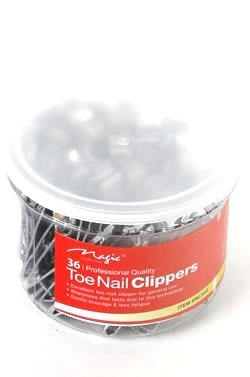 MAGIC COLLECTION Toe Nail Clippers (36pcs/Jar)