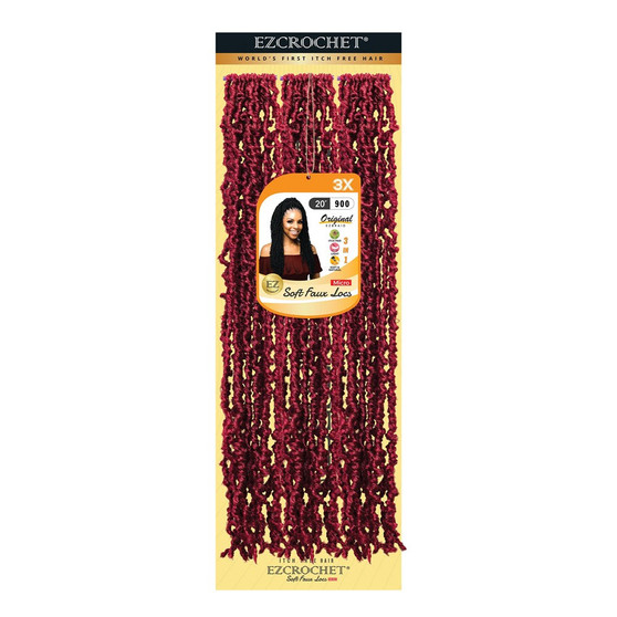 EZBRAID Ezcrochet 3X Soft Faux Locs Micro Braid