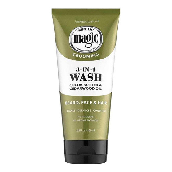 MAGIC Grooming 3-In-1 Wash Cocoa Butter &amp; Cedarwood Oil (6.8oz)