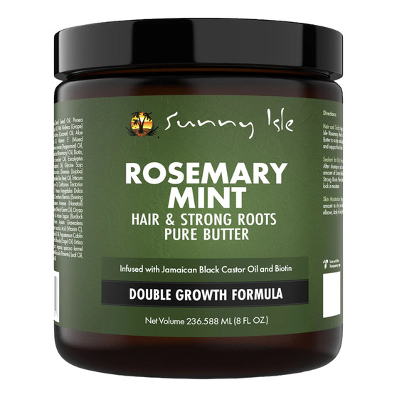 SUNNY ISLE Rosemary Mint Hair &amp; Strong Root Pure Butter
