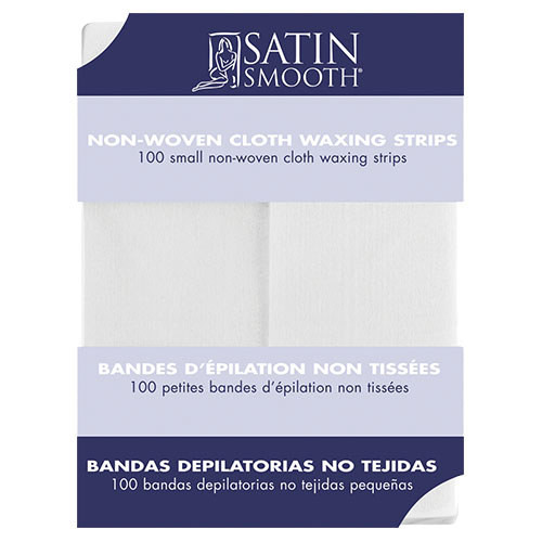 Satin Smooth Small Non-Woven Strips 100/pack