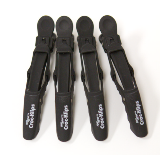 Croc Clips – (4 pc) Black
