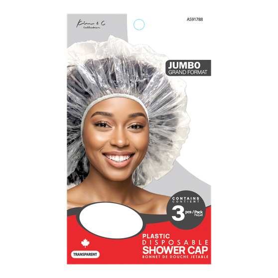 Kim &amp; C Disposable Shower Cap (3pcs)