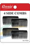 ANNIE 4 Side Combs Small