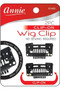 ANNIE 2PC Clip On Wig Clip (No Sewing Required)