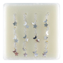INTERVISION 925 Stering Silver Nose Stud