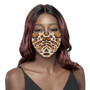 KIM &amp; C Cotton Earloop Mask #Leopard pattern