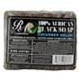 RA COSMETICS 100% Black Soap Bar (5oz)