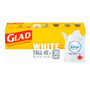 GLAD White Garbage Bag [Tall 45L]