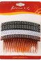 KIM &amp; C 4pc Stone Hair Comb Clip